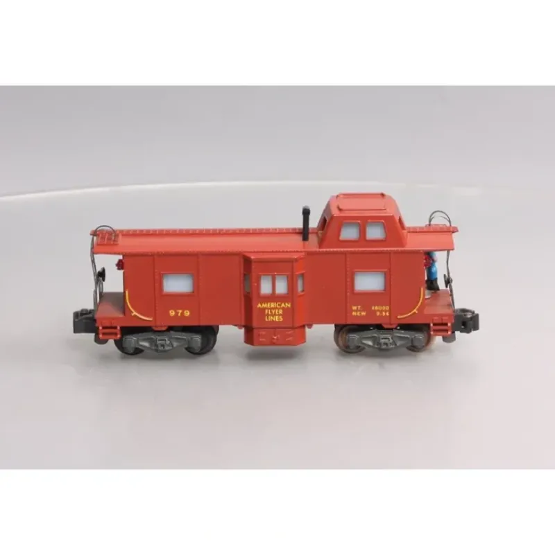 Trains|American Flyer 979 Vintage S Gauge American Flyer Lines Action Caboose VG - Model Train Junction: Quality Parts and Art Supplies