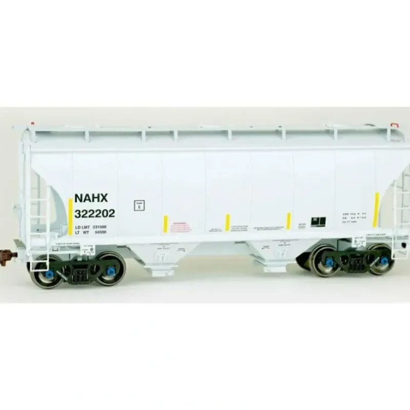 American Limited, HO Scale, 2015, Trinity 3281 2-Bay Covered Hopper, NAHX, #322432 - Model Train Junction: Quality Parts and Art Supplies Discount