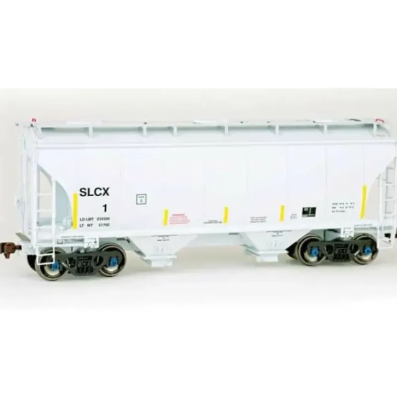 American Limited, HO Scale, 2006, Trinity 3281 2-Bay Covered Hopper, SLCX, #1 - Model Train Junction: Quality Parts and Art Supplies Best