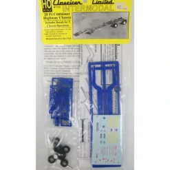 Trains|American Limited Models 7720 HO Union Pacific 20 Ft. Container Hwy Chassis Kit - Model Train Junction: Quality Parts and Art Supplies