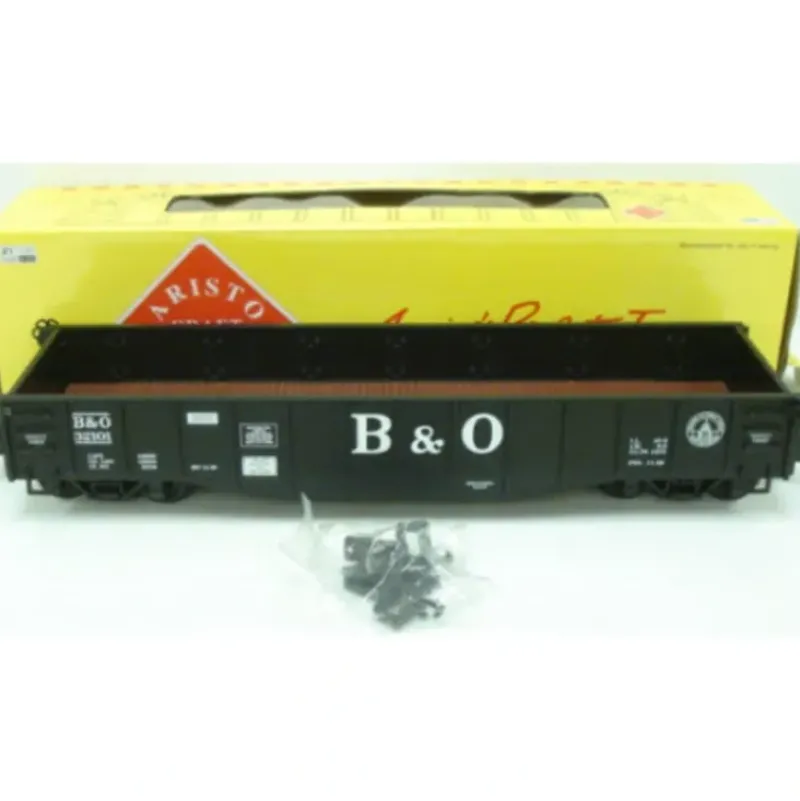 Trains|Aristo-Craft 41015 40' B&O Drop End Gondola - Model Train Junction: Quality Parts and Art Supplies