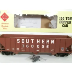 Trains|Aristo-Craft 41413 100 Ton Coal Hopper Southern (SR) - Model Train Junction: Quality Parts and Art Supplies
