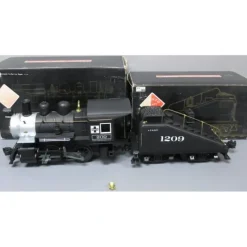 Trains|Aristo-Craft 21309 AT&SF 0-4-0 Switcher & Tender with Smoke & Sound - Model Train Junction: Quality Parts and Art Supplies
