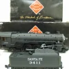 Trains|Aristo-Craft 21411 Atchison, Topeka and Santa Fe 4-6-2 Steam Locomotive &Tender - Model Train Junction: Quality Parts and Art Supplies