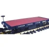 Trains|Aristo-Craft 40202 ATSF 2-Axle Flatcar - Model Train Junction: Quality Parts and Art Supplies