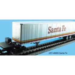 Trains|Aristo-Craft 46805-3 ATSF Road Railer System (3-Pack) - Model Train Junction: Quality Parts and Art Supplies