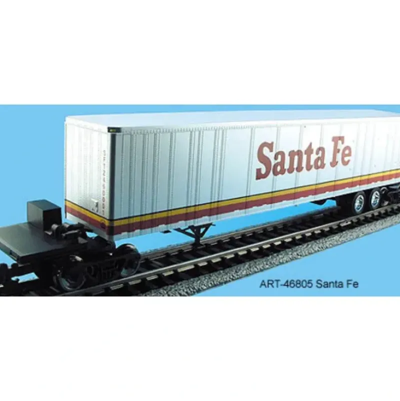 Trains|Aristo-Craft 46805-3 ATSF Road Railer System (3-Pack) - Model Train Junction: Quality Parts and Art Supplies