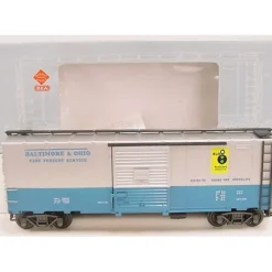 Trains|Aristo-Craft 46008 Baltimore & Ohio Sentinel Boxcar - Plastic Wheels - Model Train Junction: Quality Parts and Art Supplies