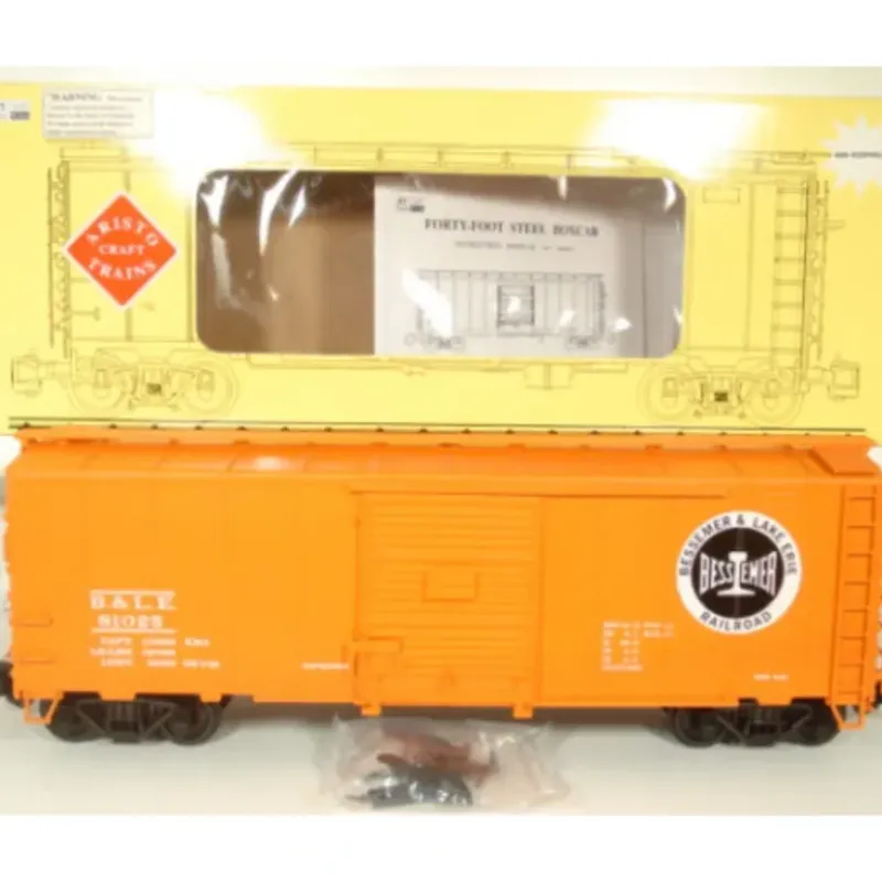Trains|Aristo-Craft 46045 Bessemer & Lake Erie Steel Boxcar - Model Train Junction: Quality Parts and Art Supplies