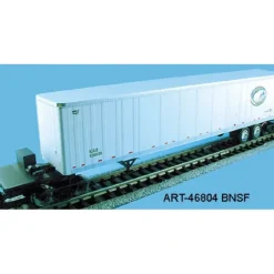Trains|Aristo-Craft 46804-3 BNSF Road Railer 3-Pack - Model Train Junction: Quality Parts and Art Supplies
