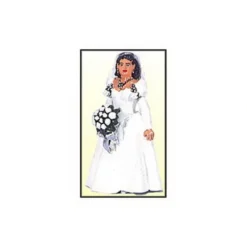 Trains|Aristo-Craft 60043 Bride Figure - Model Train Junction: Quality Parts and Art Supplies