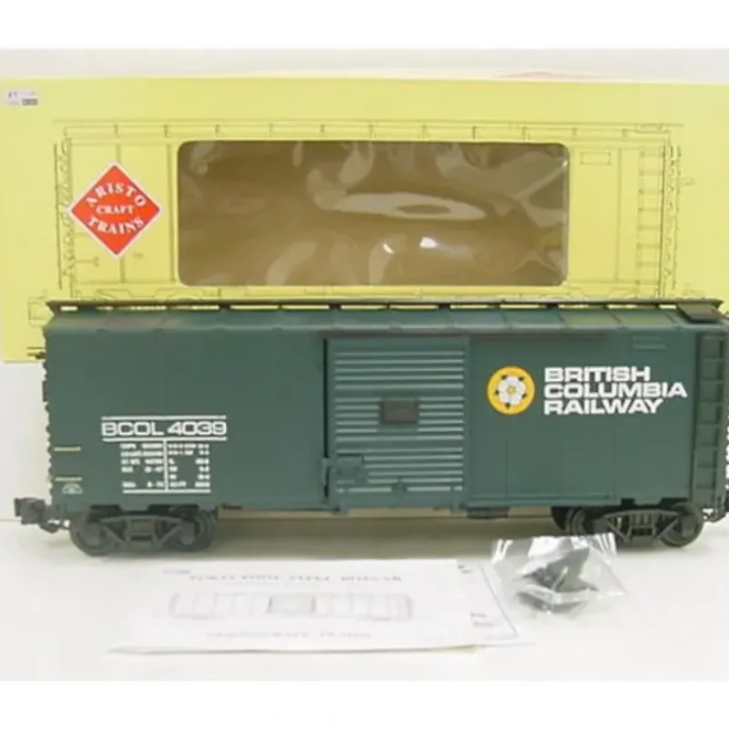 Trains|Aristo-Craft 46058 British Columbia Boxcar #4039 - Model Train Junction: Quality Parts and Art Supplies