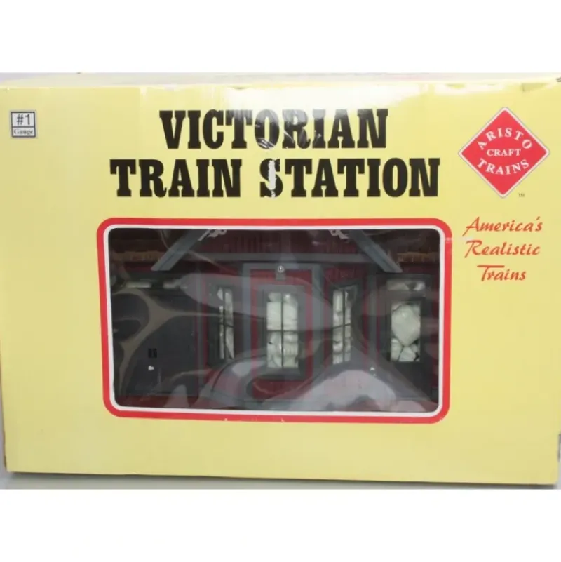 Trains|Aristo-Craft 7100 Built-Up Victorian Train Station - Model Train Junction: Quality Parts and Art Supplies