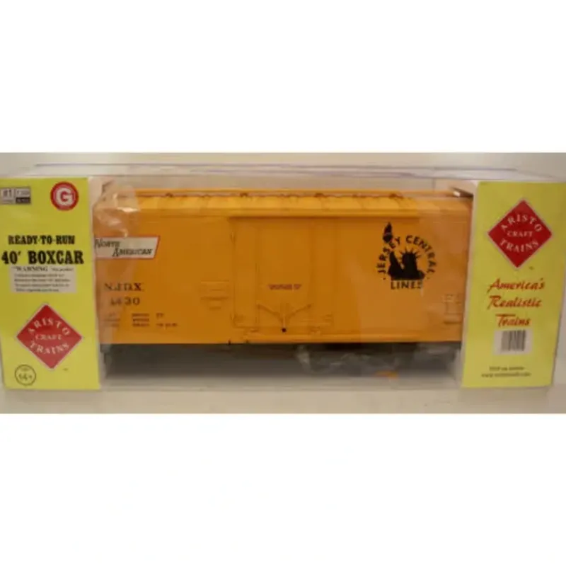 Trains|Aristo-Craft 45205 Central of New Jersey 40' Boxcar - Model Train Junction: Quality Parts and Art Supplies