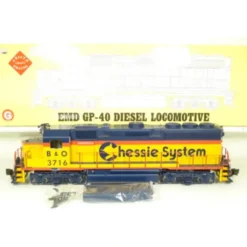 Trains|Aristo-Craft 23504 Chessie B&O GP-40 Diesel Locomotive - Model Train Junction: Quality Parts and Art Supplies