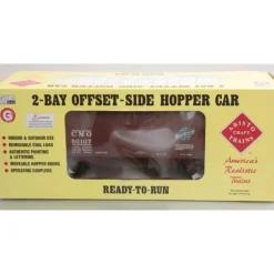 Trains|Aristo-Craft 41811 Chicago & Northwestern 2-Bay Coal Hopper - Model Train Junction: Quality Parts and Art Supplies