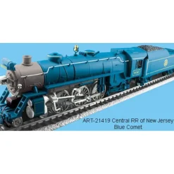 Trains|Aristo-Craft 21419 CNJ Blue Comet 4-6-2 Steam Loco. - Model Train Junction: Quality Parts and Art Supplies