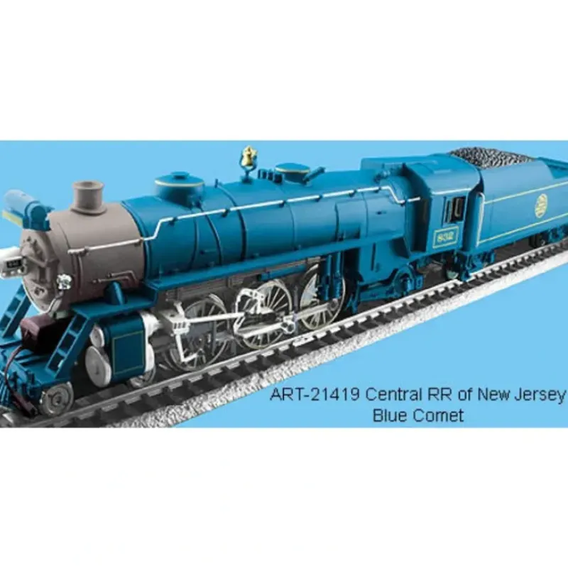 Trains|Aristo-Craft 21419 CNJ Blue Comet 4-6-2 Steam Loco. - Model Train Junction: Quality Parts and Art Supplies