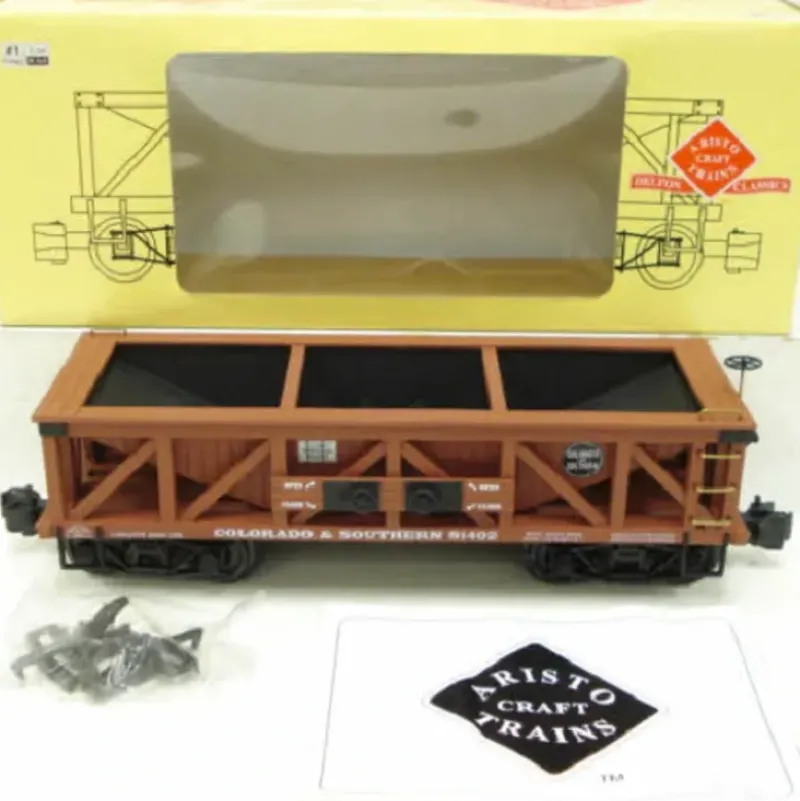 Trains|Aristo-Craft 81402 Colorado & Southern Coal Hopper Car - Model Train Junction: Quality Parts and Art Supplies