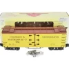 Trains|Aristo-Craft 86202 Colorado and Southern Boxcar (Metal Wheels) - Model Train Junction: Quality Parts and Art Supplies