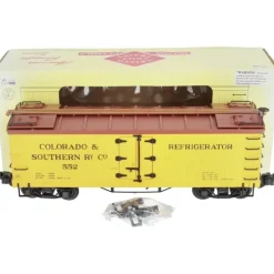 Trains|Aristo-Craft 86202 Colorado and Southern Boxcar (Metal Wheels) - Model Train Junction: Quality Parts and Art Supplies