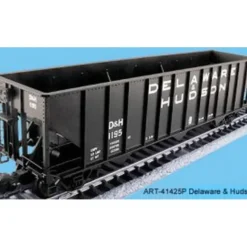 Trains|Aristo-Craft 41425 D&H 3-Bay 100 Ton Hopper - Metal Wheels - Model Train Junction: Quality Parts and Art Supplies