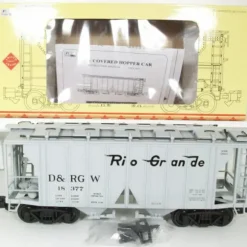Trains|Aristo-Craft 41226 D&RGW 2-Bay Covered Hopper - Model Train Junction: Quality Parts and Art Supplies
