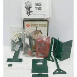 Trains|Aristo-Craft 7109 Elevated Switch Tower-Holiday Colors - Model Train Junction: Quality Parts and Art Supplies