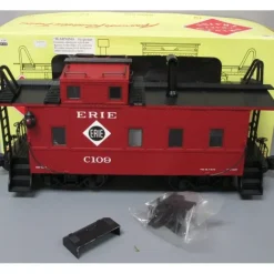 Trains|Aristo-Craft 42137 Erie Long Steel Caboose - Model Train Junction: Quality Parts and Art Supplies