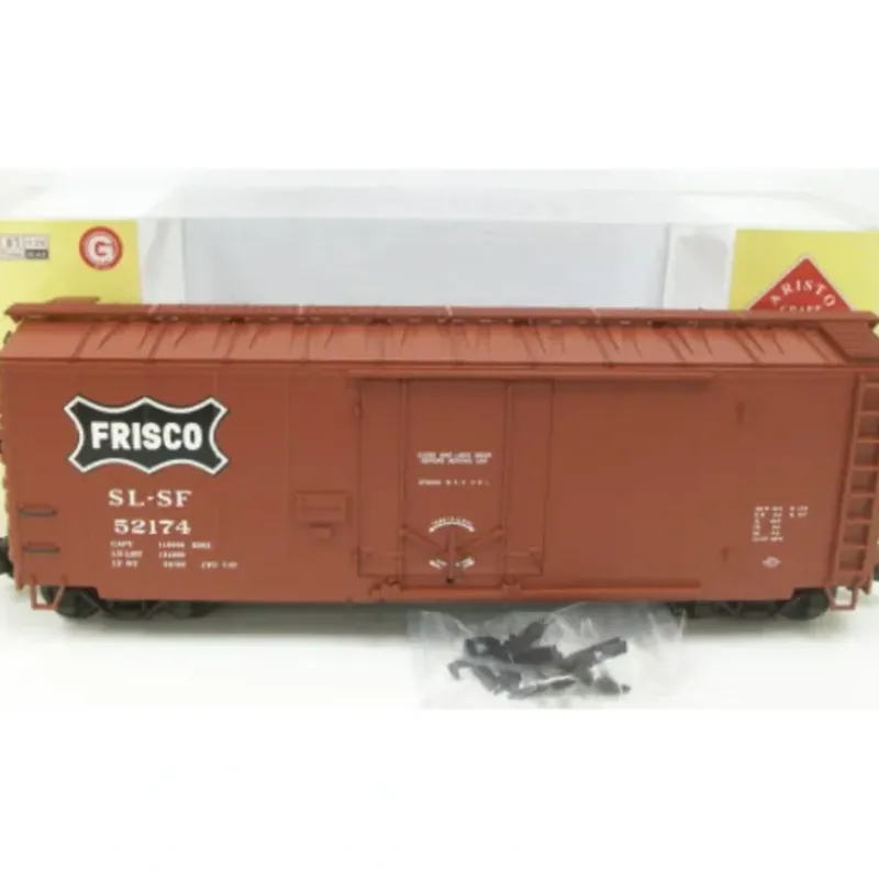 Trains|Aristo-Craft 45206 Frisco 40' Plug Door Boxcar - Model Train Junction: Quality Parts and Art Supplies