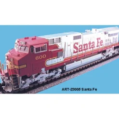 Trains|Aristo-Craft 23005 G ATSF Dash 9-44CW Diesel Locomotive #689 - Model Train Junction: Quality Parts and Art Supplies