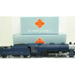 Trains|Aristo-craft 21402 G B&O Blue Comet 4-6-2 Steam Locomotive & Tender - Model Train Junction: Quality Parts and Art Supplies