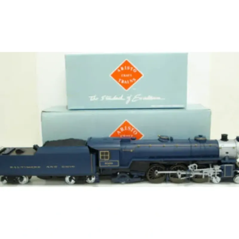 Trains|Aristo-craft 21402 G B&O Blue Comet 4-6-2 Steam Locomotive & Tender - Model Train Junction: Quality Parts and Art Supplies