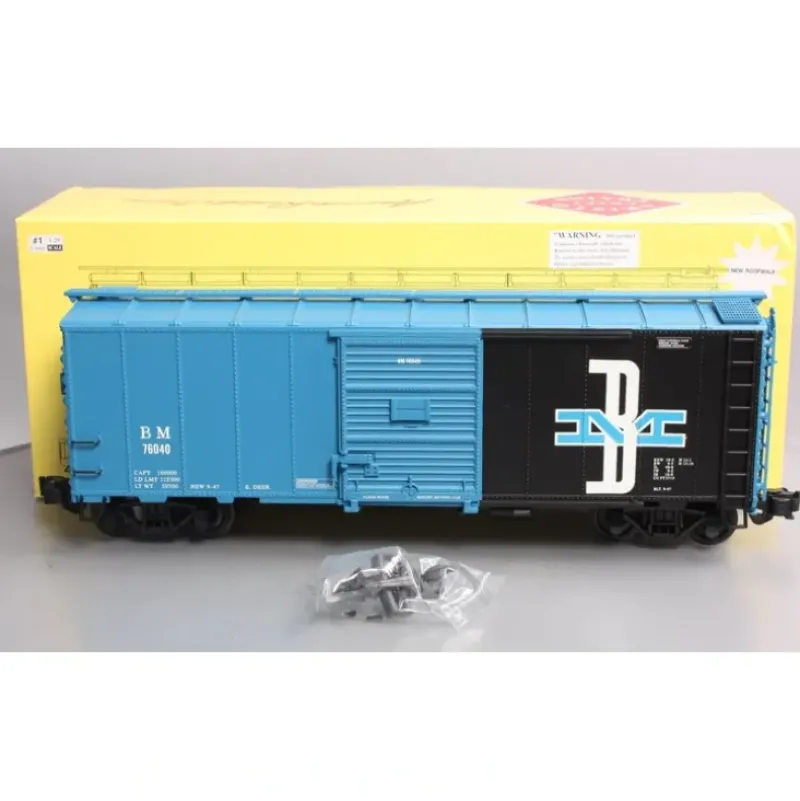 Trains|Aristo-Craft 46020 G Boston and Maine Boxcar LN/Box - Model Train Junction: Quality Parts and Art Supplies