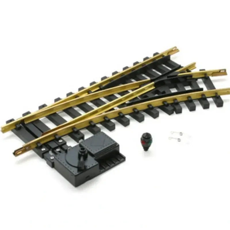 Trains|Aristo-Craft 30300 G Brass Right Hand Manual Switch Turnout - Model Train Junction: Quality Parts and Art Supplies