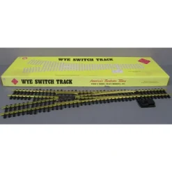 Trains|Aristo-Craft 30345 G Gauge #6 Brass Wye Manual Switch Turnout - Model Train Junction: Quality Parts and Art Supplies