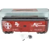 Trains|Aristo-Craft 46003 G Gauge Santa Fe Boxcar w/Metal Wheels VG/Box - Model Train Junction: Quality Parts and Art Supplies