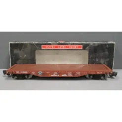 Trains|Aristo-Craft 46312 G Gauge Southern Pacific Flatcar #46312 with Stakes - Model Train Junction: Quality Parts and Art Supplies