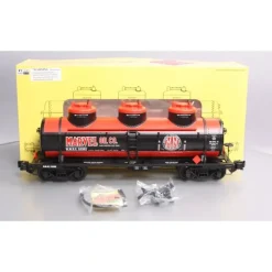 Trains|Aristo-Craft 41611 G Marvel Oil 3 Dome Tank Car - Model Train Junction: Quality Parts and Art Supplies