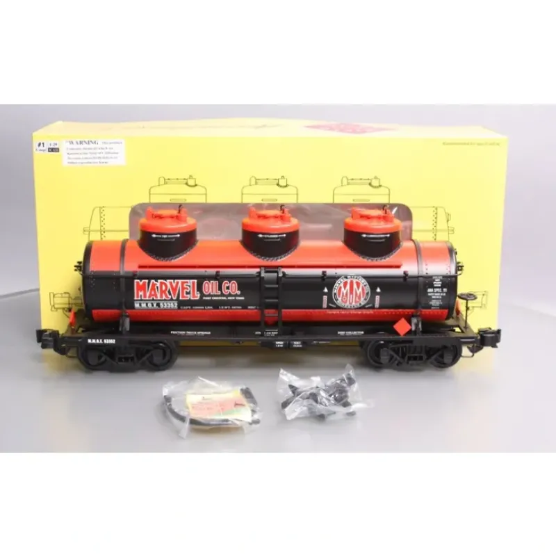 Trains|Aristo-Craft 41611 G Marvel Oil 3 Dome Tank Car - Model Train Junction: Quality Parts and Art Supplies