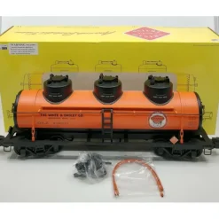 Trains|Aristo-Craft 41610 G Oilzum Triple Dome Oil Tank Car (Plastic Wheels) - Model Train Junction: Quality Parts and Art Supplies