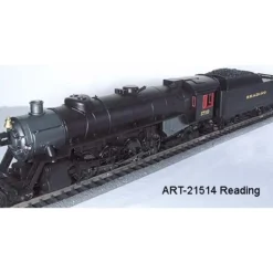 Trains|Aristo-Craft 21514 G Reading 2-8-2 Mikado Steam Locomotive & Tender #1710 - Model Train Junction: Quality Parts and Art Supplies