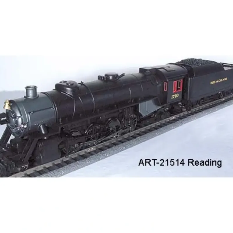 Trains|Aristo-Craft 21514 G Reading 2-8-2 Mikado Steam Locomotive & Tender #1710 - Model Train Junction: Quality Parts and Art Supplies