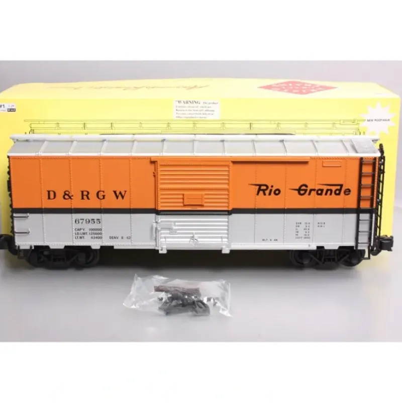 Trains|Aristo-Craft 46002 G Rio Grande Boxcar #67955 LN/Box - Model Train Junction: Quality Parts and Art Supplies