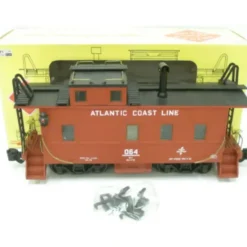 Trains|Aristo-Craft 42131 G Scale Atlantic Coast Line Long Caboose #064 - Model Train Junction: Quality Parts and Art Supplies
