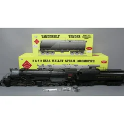 Trains|Aristo-Craft 21608 G Scale B&O Mallet Locomotive with Vanderbilt Tender - Model Train Junction: Quality Parts and Art Supplies