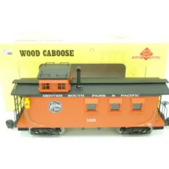 Trains|Aristo-Craft 82103 G Scale DSP Classic Caboose #103 - Model Train Junction: Quality Parts and Art Supplies