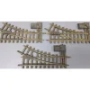 Trains|Aristo-Craft 11200 G Scale Euro Brass Right Hand Manual Switch Turnouts (3) - Model Train Junction: Quality Parts and Art Supplies