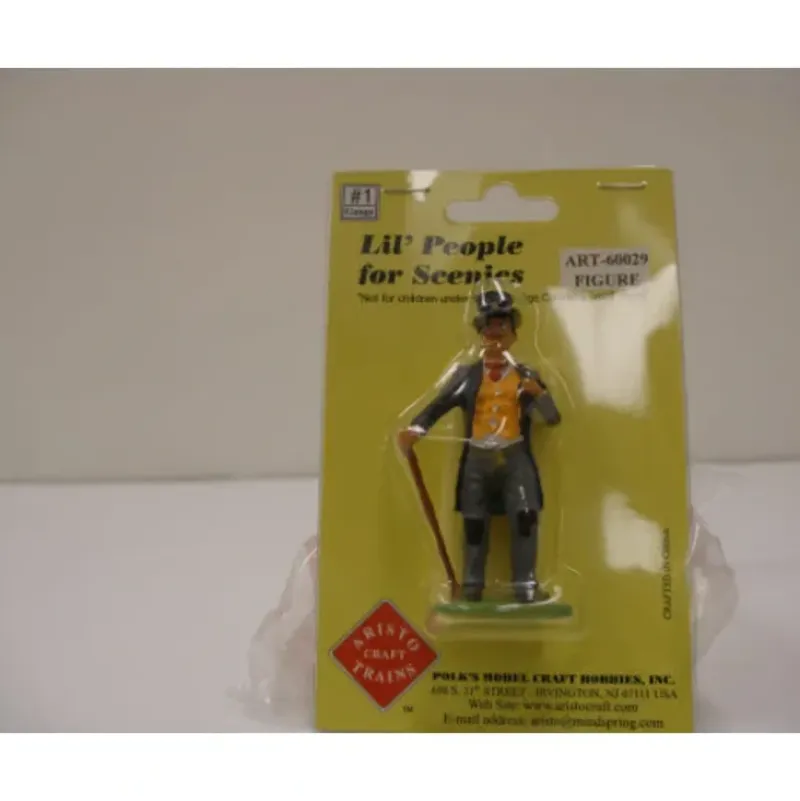 Trains|Aristo-Craft 60029 G Scale Fat Hobo Figure - Model Train Junction: Quality Parts and Art Supplies