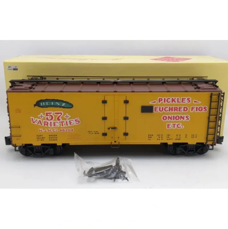 Trains|Aristo-Craft 46204 G Scale Heinz Reefer Car LN/Box - Model Train Junction: Quality Parts and Art Supplies
